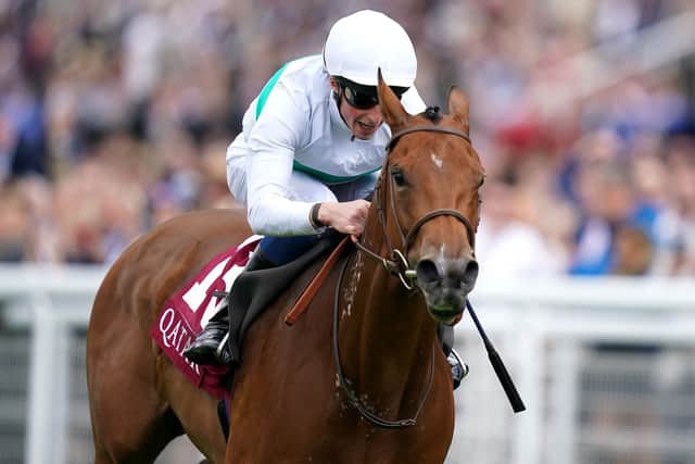 Suesa and William Buick are leading contenders for today's Coolmore Nunthorpe Stakes.