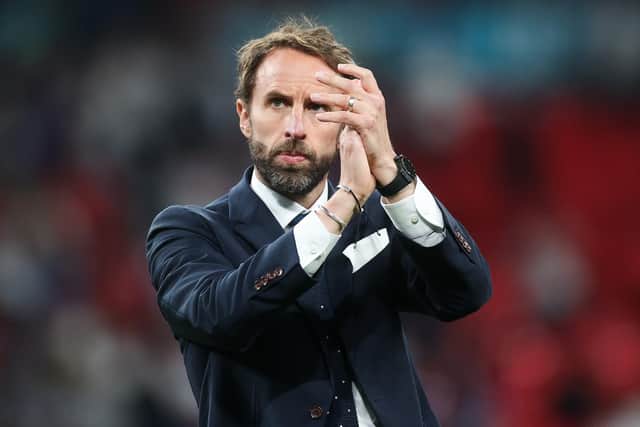 Stepped up in style: England chief Gareth Southgate. Picture: Getty Images