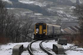 The Skipton to Colne railway ran a special Christmas shopping service in 2008