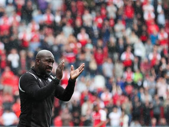 Owls boss Darren Moore. Pictures: PA Wire.