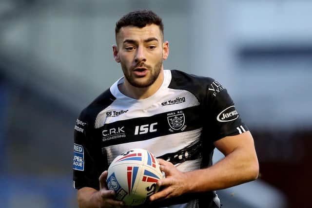 Hull FC look a much better side with Jake Connor operating as a third pivot, says Gareth Ellis. Picture: Martin Rickett/PA Wire.