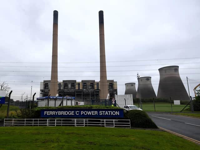 How the power station looked before the demolition