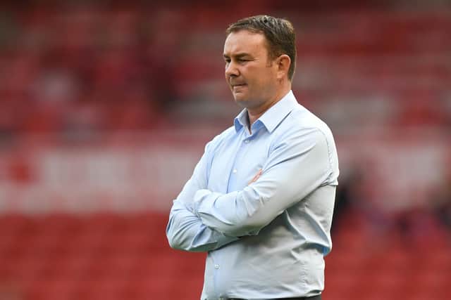 HAPPY DAYS: Bradford City manager Derek Adams. Picture: Tony Marshall/Getty Images