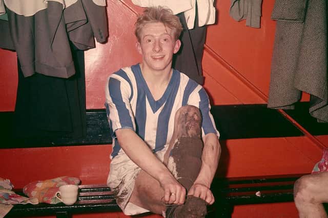 TERRIER: Denis Law began his career at Huddersfield Town