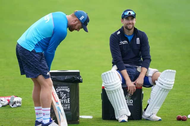 PREPARATION: England's Jonny Bairstow (left) and Dawid Malan during a nets session at Emerald Headingley, Leeds. Picture: Mike Egerton/PA Wire.