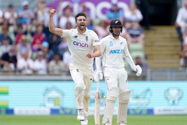 SIDELINED: England's Mark Wood. Picture: Mike Egerton/PA Wire.