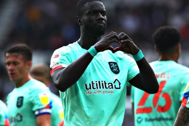 NEEDED IMPROVEMENT: Huddersfield Town centre-back Naby Sarr has been encouraged by the Terriers’ defensive displays in the early part of the season. Picture: Getty Images