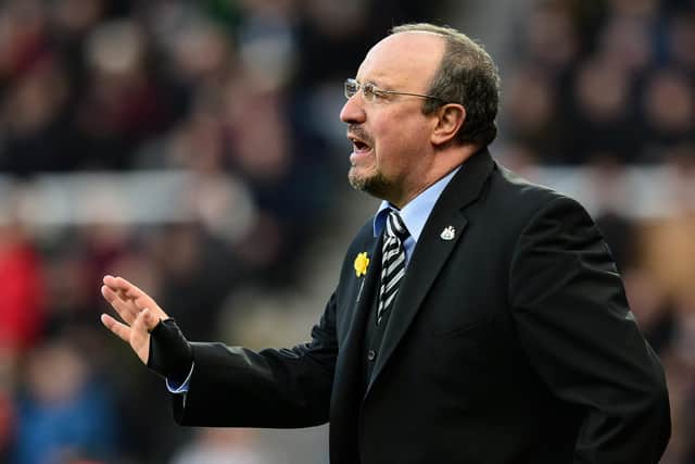 OPPOSTION: Everton manager Rafael Benitez. Picture: Getty Images.