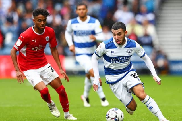 STAND OUT: Barnsley midfielder Romal Palmer impressed during the 2-2 draw with QPR at Loftus Road. Picture: Jacques Feeney/Getty Images