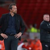 Sheffield United manager Slavisa Jokanovic on the touchline in the 2-1 Carabao Cup victory over Derby County at Bramall Lane. Picture: Sportimage.