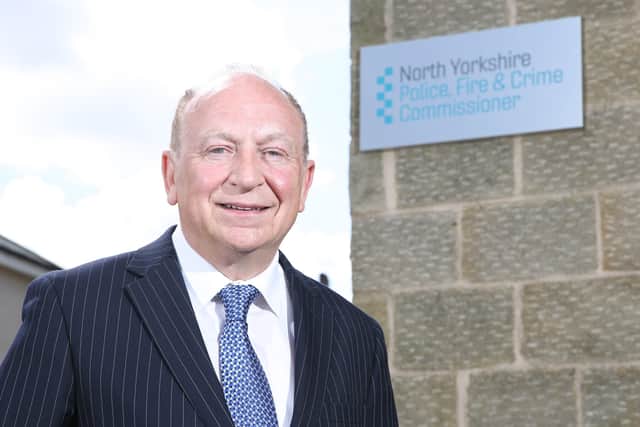 Philip Allott is the North Yorkshire Police, Fire and Crime Commissioner.
