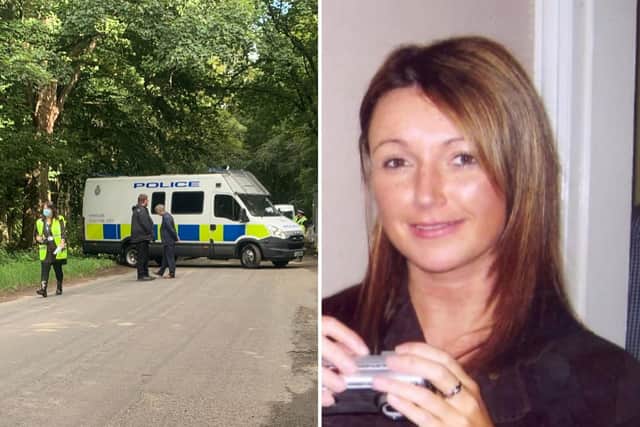 Police investigating the disappearance are searching Sand Hutton Gravel Pits near York, 12 years after she was last seen