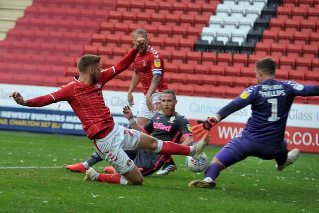 THE LAST TIME: Adam Forshaw hadn't played for Leeds United since September 28, 2019 against Charlton Athletic in the Championship. Picture: Tony Johnson