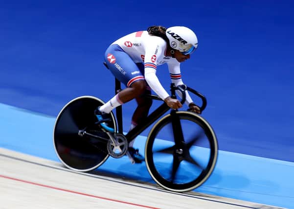 BIG AIMS: Leeds cyclist Kadeena Cox seeks to retain gold in the C4-5 500m time trial. Picture: Martin Rickett/PA Wire.