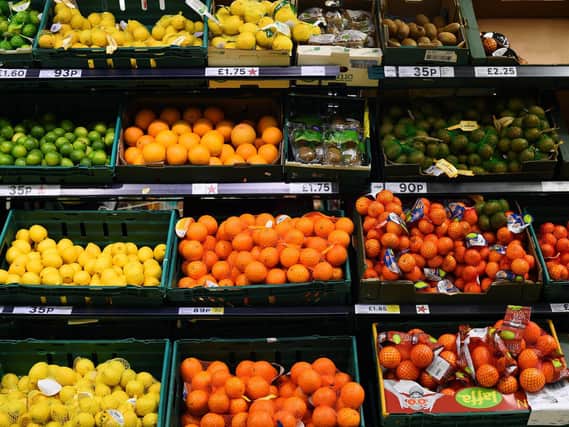File photo of fruit in a supermarket (PA/Kirsty O'Connor)