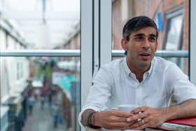 Chancellor Rishi Sunak pictured in North Yorkshire in June 2020. Picture: James Hardisty