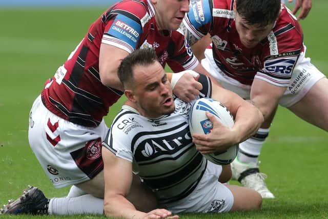 Hull FC's Josh Reynolds has been ruled out for the rest of the campaign. Picture: PA.