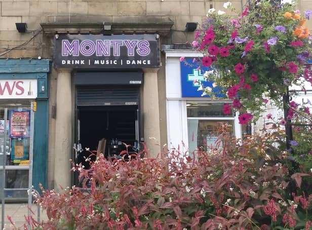 Monty’s Bar, Bridge Street, Todmorden