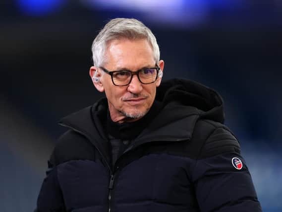 BBC Match of the Day host Gary Lineker. Picture: Marc Atkins/Getty.