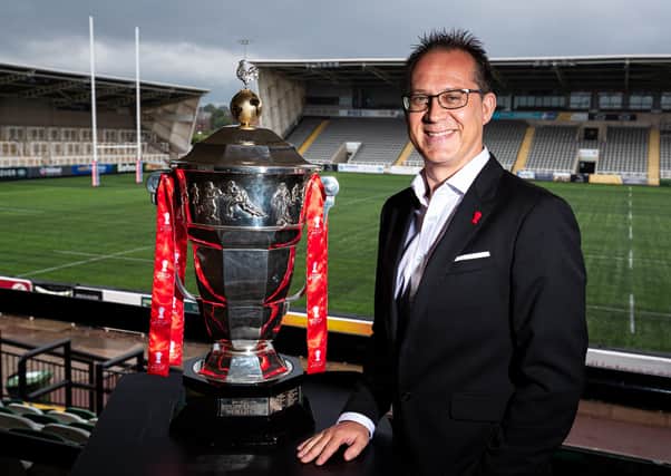 HIGH PRAISE: For Jon Dutton, chief executive of the RLWC2021, and his team. Picture: Alex Whitehead/SWpix.com