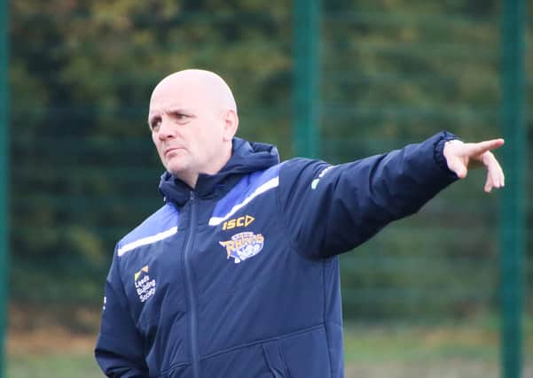 CAUTIOUS APPROACH: Leeds Rhinos head coach Richard Agar expects more twists and turns in the play-off race. Picture: Phil Daly/Leeds Rhinos/SWpix.com.