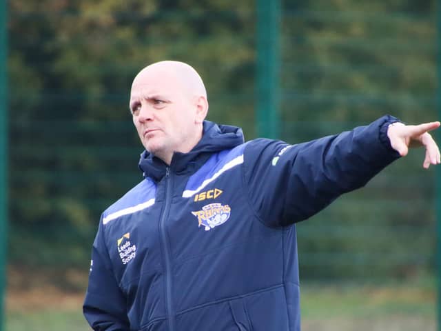 CAUTIOUS APPROACH: Leeds Rhinos head coach Richard Agar expects more twists and turns in the play-off race. Picture: Phil Daly/Leeds Rhinos/SWpix.com.