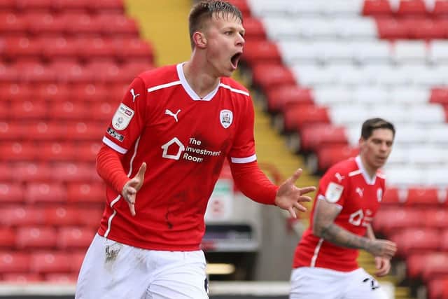 INJURED: Barnsley's Mads Andersen. Picture: PA Wire.