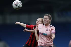 KATIE WILKINSON: Sheffield United star, along with Naomi Hartley, have gone full-time with a move to Coventry City. Picture: Darren Staples/Sportimage