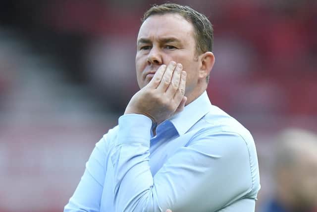 DEFEAT: For Derek Adams and Bradford City at Leyton Orient. Picture: Getty Images.