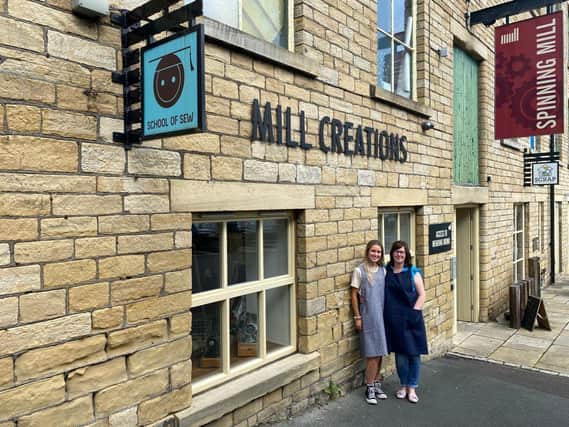 Nicola Lee, who founded and runs the School of Sew at Sunny Bank Mills in Farsley, has established the retail business Mill Creations, offering a range of fabrics and haberdashery products.