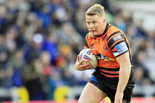 Adam Milner: Set to remain at hooker after playing their at Hull last Thursday night. (Picture: SWPix.com)