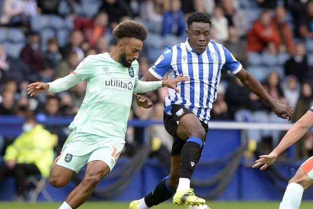 Fisayo Dele-Bashiru: Likely to figure for Sheffield Wednesday against Newcastle Under-21s. (Picture: Steve Ellis)