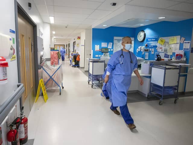 File photo dated 20/10/2020 of a hospital ward (PA/Peter Byrne)