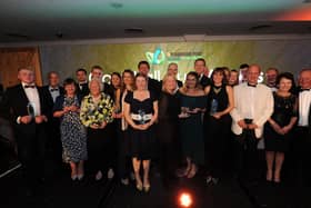 Yorkshire Post Rural Awards 2019. Pictured team shot of all the winners. Picture Gerard Binks