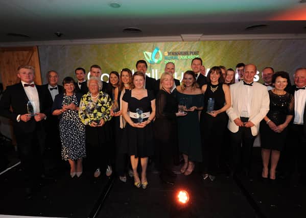 Yorkshire Post Rural Awards 2019. 
Pictured team shot of all the winners. 
Picture Gerard Binks