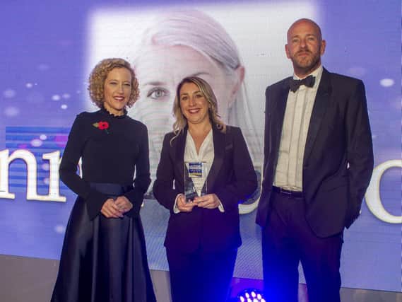 Library image of Cathy Newman, Channel 4 News journalist hosting The Yorkshire Post Excellence in Business awards 2019
