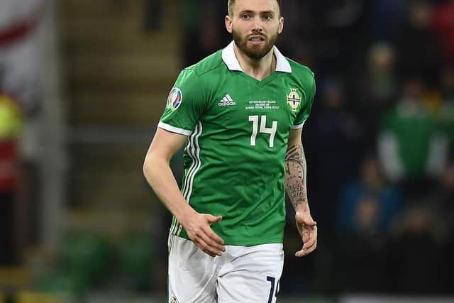 ABSENT: Stuart Dallas will not travel to Vilnius