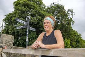 Helen Foster, 43, from Gargrave, says running has saved her life since she took it up two years ago. (Picture: Tony Johnson).