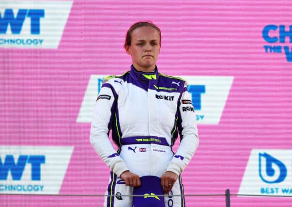 Sarah Moore of Great Britain survived a frightening crash at Spa last weekend (Picture: Bryn Lennon/Getty Images)