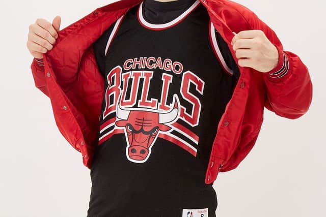 Bombers, usually from £49, and Chicago Bulls NBA Reversible Basketball Jersey, now £10.