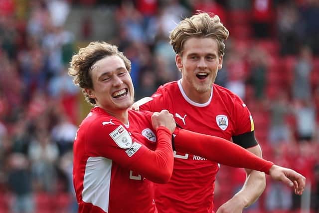 Business model: Barnsley have a made a success in recent years of turning young players like Callum Styles, pictured (Picture: PA)