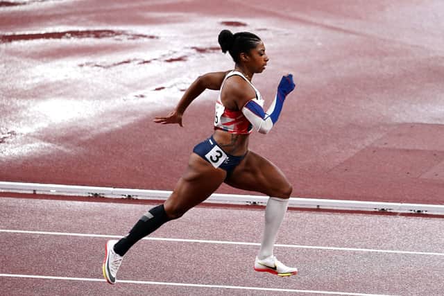 Great Britain's Kadeena Cox in action during the Women's 400 metres.
