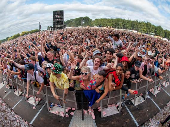 The crowd at this year's Leeds Festival enjoying themselves. (Mark Bickerdike Photography).
