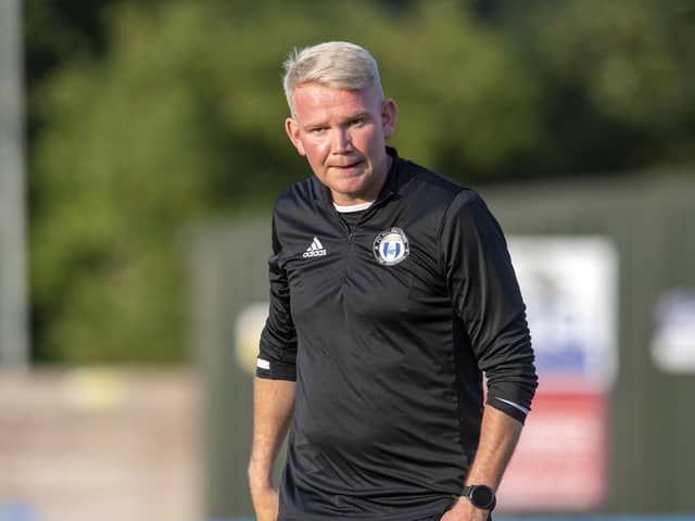 FC Halifax Town boss Pete Wild  Picture Bruce Rollinson
