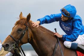 Hurricane Lane heads the St Leger field as William Buick seeks a third win in the Classic.