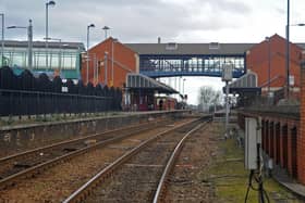 How can rail services across South Yorkshire be improved as part of the levelling up agenda?