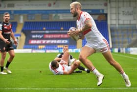 Happy to stay: Hull KR's versatile back Ben Crooks. Picture Bruce Rollinson