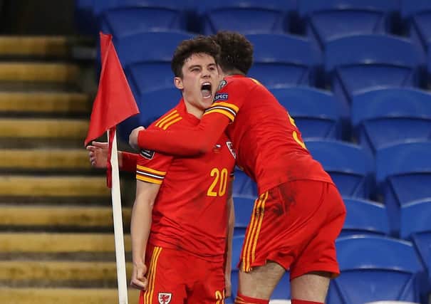Wales and Leeds United star Daniel James.