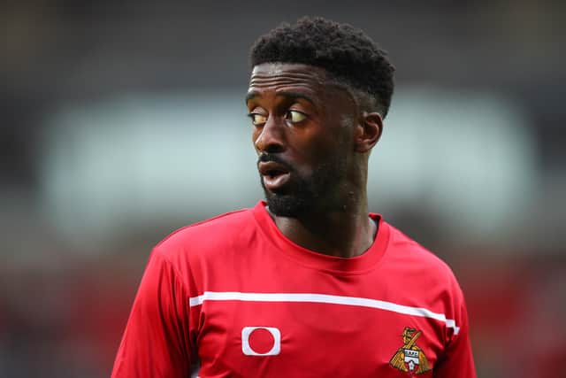 TOUGH START: Doncaster Rovers' Jordy Hiwula Robbie. Picture:  Jay Barratt/Getty Images)