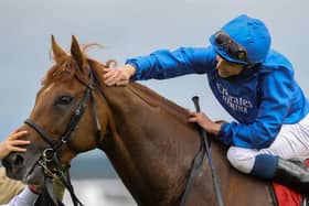 Irish Derby hero Hurricane Lane, the mount of William Buick, is hot favourite for this weekend's Cazoo St Leger at Doncaster.